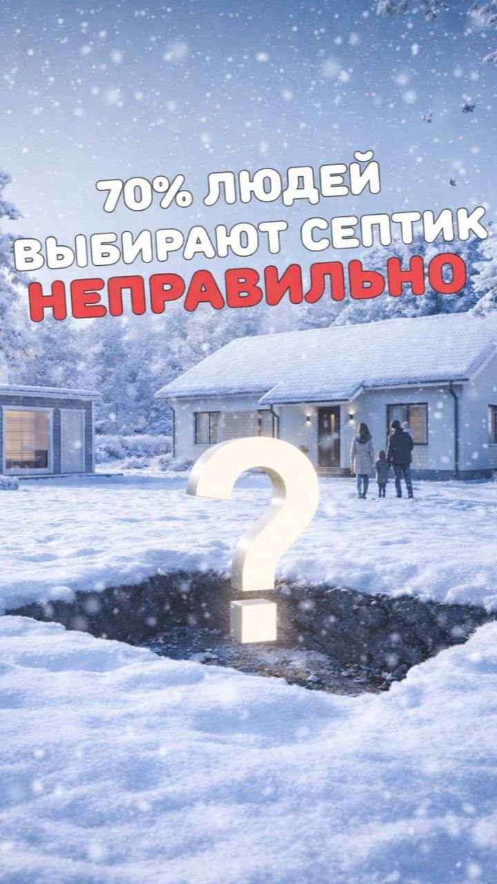Как правильно выбрать септик?